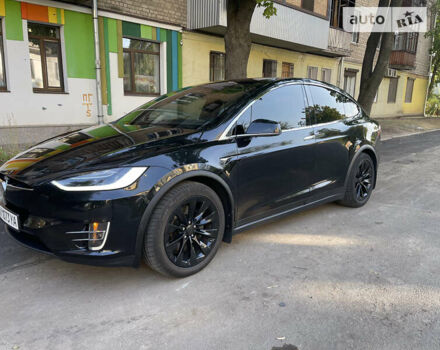 Чорний Тесла Модель Х, об'ємом двигуна 0 л та пробігом 90 тис. км за 21700 $, фото 1 на Automoto.ua