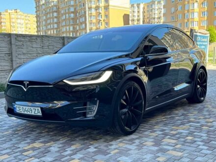 Черный Тесла Модель Х, объемом двигателя 0 л и пробегом 83 тыс. км за 36999 $, фото 1 на Automoto.ua