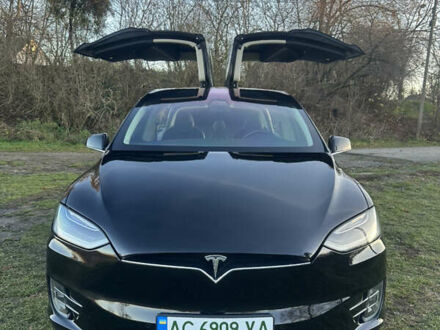 Чорний Тесла Модель Х, об'ємом двигуна 0 л та пробігом 91 тис. км за 20500 $, фото 1 на Automoto.ua
