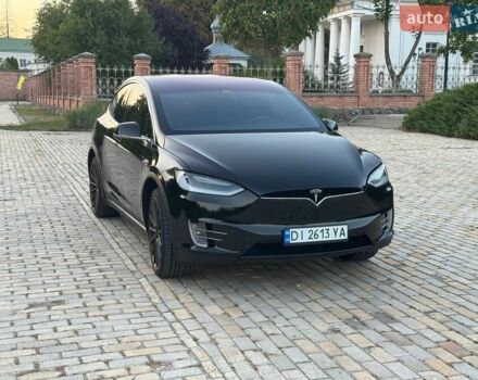 Чорний Тесла Модель Х, об'ємом двигуна 0 л та пробігом 73 тис. км за 28500 $, фото 1 на Automoto.ua