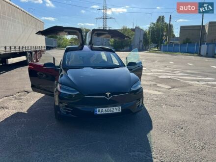 Чорний Тесла Модель Х, об'ємом двигуна 0 л та пробігом 121 тис. км за 34000 $, фото 1 на Automoto.ua