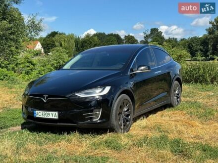 Черный Тесла Модель Х, объемом двигателя 0 л и пробегом 96 тыс. км за 23900 $, фото 1 на Automoto.ua