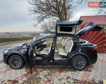 Черный Тесла Модель Х, объемом двигателя 0 л и пробегом 150 тыс. км за 40000 $, фото 1 на Automoto.ua