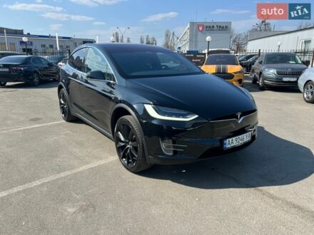 Черный Тесла Модель Х, объемом двигателя 0 л и пробегом 156 тыс. км за 27999 $, фото 1 на Automoto.ua