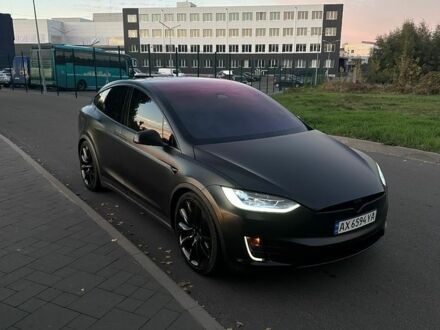 Черный Тесла Модель Х, объемом двигателя 0 л и пробегом 120 тыс. км за 19700 $, фото 1 на Automoto.ua