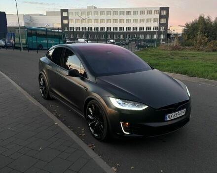 Черный Тесла Модель Х, объемом двигателя 0 л и пробегом 120 тыс. км за 19700 $, фото 1 на Automoto.ua