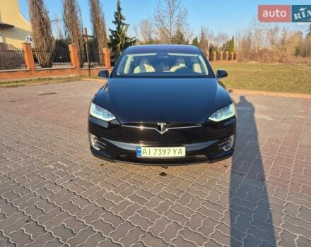 Чорний Тесла Модель Х, об'ємом двигуна 0 л та пробігом 165 тис. км за 21300 $, фото 1 на Automoto.ua