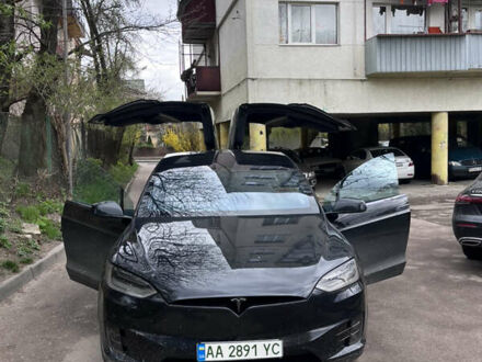 Чорний Тесла Модель Х, об'ємом двигуна 0 л та пробігом 92 тис. км за 38000 $, фото 1 на Automoto.ua