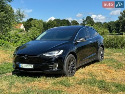 Чорний Тесла Модель Х, об'ємом двигуна 0 л та пробігом 96 тис. км за 22500 $, фото 1 на Automoto.ua