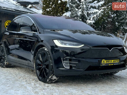 Черный Тесла Модель Х, объемом двигателя 0 л и пробегом 90 тыс. км за 30900 $, фото 1 на Automoto.ua
