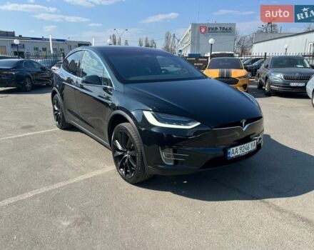 Чорний Тесла Модель Х, об'ємом двигуна 0 л та пробігом 156 тис. км за 27999 $, фото 1 на Automoto.ua