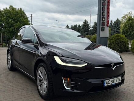 Черный Тесла Модель Х, объемом двигателя 0 л и пробегом 192 тыс. км за 28500 $, фото 1 на Automoto.ua