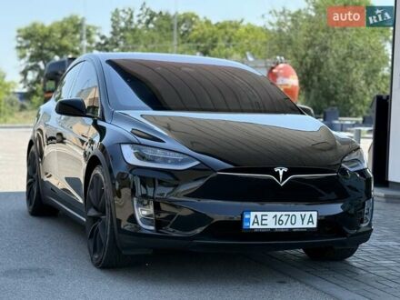 Тесла Модель Х 2019 в Днепре (Днепропетровске) на Automoto.ua Черный Тесла Модель Х, объемом двигателя 0 л и пробегом 52 тыс. км за 41000 $, фото 1 на Automoto.ua