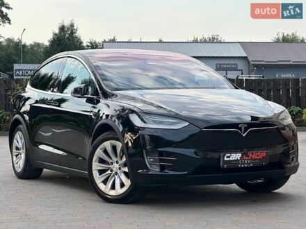 Черный Тесла Модель Х, объемом двигателя 0 л и пробегом 48 тыс. км за 22600 $, фото 1 на Automoto.ua