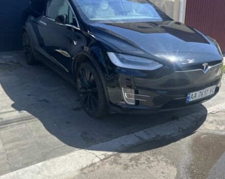 Черный Тесла Модель Х, объемом двигателя 0 л и пробегом 83 тыс. км за 40000 $, фото 1 на Automoto.ua