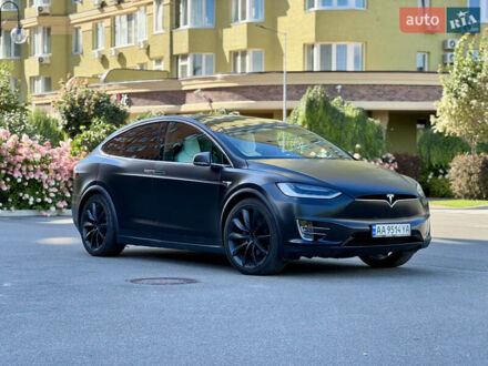 Черный Тесла Модель Х, объемом двигателя 0 л и пробегом 77 тыс. км за 26000 $, фото 1 на Automoto.ua