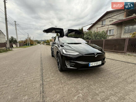Черный Тесла Модель Х, объемом двигателя 0 л и пробегом 28 тыс. км за 29777 $, фото 1 на Automoto.ua