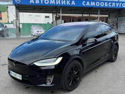 Черный Тесла Модель Х, объемом двигателя 0 л и пробегом 75 тыс. км за 36000 $, фото 1 на Automoto.ua