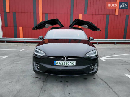Тесла Модель Х 2020 у Києві на Automoto.ua Чорний Тесла Модель Х, об'ємом двигуна 0 л та пробігом 77 тис. км за 32000 $, фото 1 на Automoto.ua