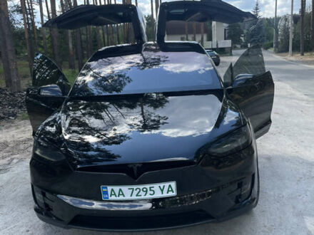 Чорний Тесла Модель Х, об'ємом двигуна 0 л та пробігом 59 тис. км за 43500 $, фото 1 на Automoto.ua