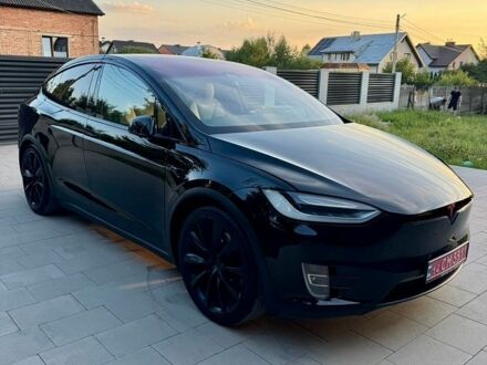 Черный Тесла Модель Х, объемом двигателя 0 л и пробегом 130 тыс. км за 27500 $, фото 1 на Automoto.ua
