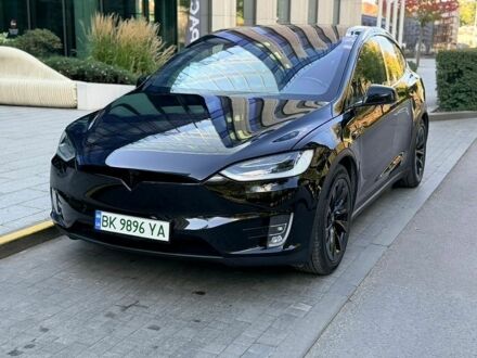 Черный Тесла Модель Х, объемом двигателя 0 л и пробегом 96 тыс. км за 36000 $, фото 1 на Automoto.ua