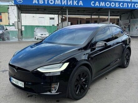 Черный Тесла Модель Х, объемом двигателя 0 л и пробегом 75 тыс. км за 36000 $, фото 1 на Automoto.ua