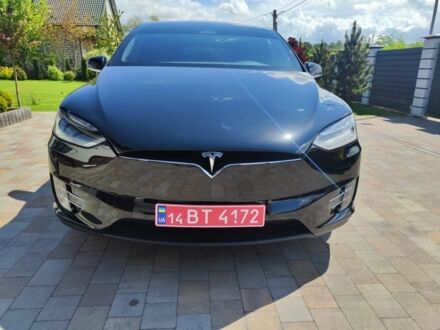 Черный Тесла Модель Х, объемом двигателя 0 л и пробегом 150 тыс. км за 23800 $, фото 1 на Automoto.ua