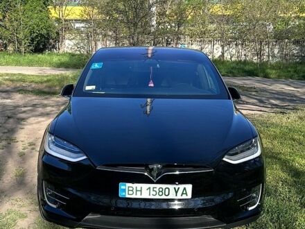 Чорний Тесла Модель Х, об'ємом двигуна 0 л та пробігом 47 тис. км за 41000 $, фото 1 на Automoto.ua