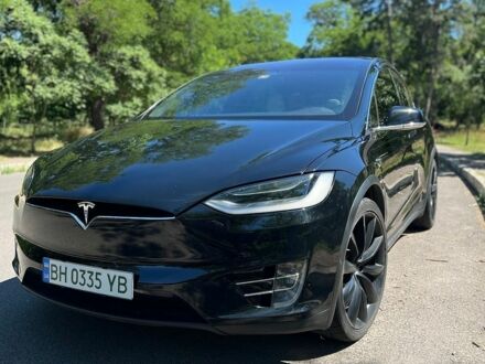 Чорний Тесла Модель Х, об'ємом двигуна 0 л та пробігом 80 тис. км за 23900 $, фото 1 на Automoto.ua