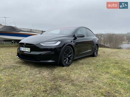 Тесла Модель Х 2021 в Днепре (Днепропетровске) на Automoto.ua Черный Тесла Модель Х, объемом двигателя 0 л и пробегом 44 тыс. км за 41200 $, фото 1 на Automoto.ua
