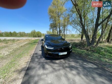 Черный Тесла Модель Х, объемом двигателя 0 л и пробегом 123 тыс. км за 38500 $, фото 1 на Automoto.ua