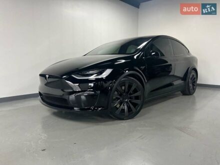 Черный Тесла Модель Х, объемом двигателя 0 л и пробегом 43 тыс. км за 55000 $, фото 1 на Automoto.ua
