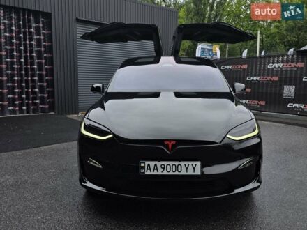 Черный Тесла Модель Х, объемом двигателя 0 л и пробегом 23 тыс. км за 45000 $, фото 1 на Automoto.ua