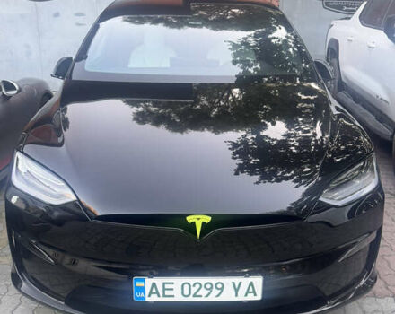 Черный Тесла Модель Х, объемом двигателя 0 л и пробегом 44 тыс. км за 64999 $, фото 1 на Automoto.ua