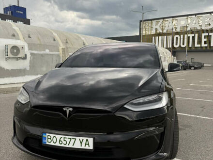 Чорний Тесла Модель Х, об'ємом двигуна 0 л та пробігом 39 тис. км за 52750 $, фото 1 на Automoto.ua