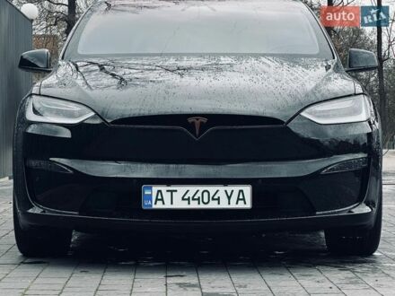 Черный Тесла Модель Х, объемом двигателя 0 л и пробегом 39 тыс. км за 43000 $, фото 1 на Automoto.ua