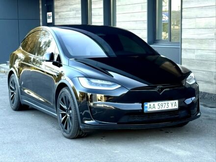 Тесла Модель Х 2022 у Києві на Automoto.ua Чорний Тесла Модель Х, об'ємом двигуна 0 л та пробігом 23 тис. км за 58500 $, фото 1 на Automoto.ua