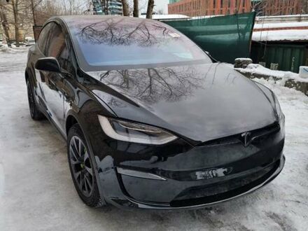 Черный Тесла Модель Х, объемом двигателя 0 л и пробегом 35 тыс. км за 75000 $, фото 1 на Automoto.ua