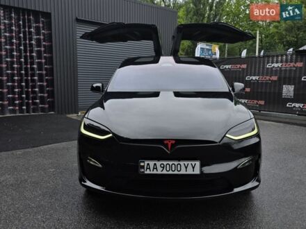 Чорний Тесла Модель Х, об'ємом двигуна 0 л та пробігом 23 тис. км за 46000 $, фото 1 на Automoto.ua
