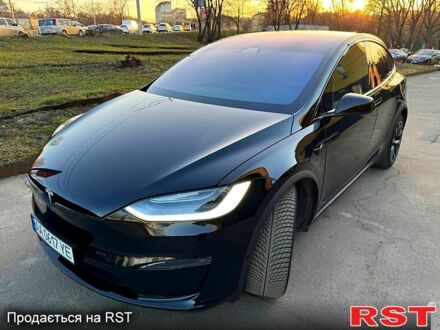 Черный Тесла Модель Х, объемом двигателя 0.75 л и пробегом 36 тыс. км за 69400 $, фото 1 на Automoto.ua