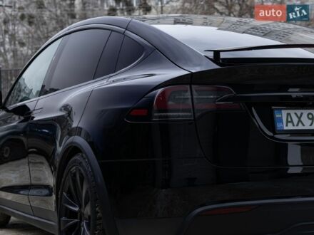 Чорний Тесла Модель Х, об'ємом двигуна 0 л та пробігом 48 тис. км за 47500 $, фото 1 на Automoto.ua