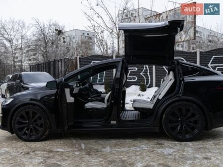Чорний Тесла Модель Х, об'ємом двигуна 0 л та пробігом 48 тис. км за 46900 $, фото 1 на Automoto.ua