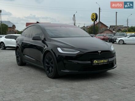 Чорний Тесла Модель Х, об'ємом двигуна 0 л та пробігом 41 тис. км за 54000 $, фото 1 на Automoto.ua