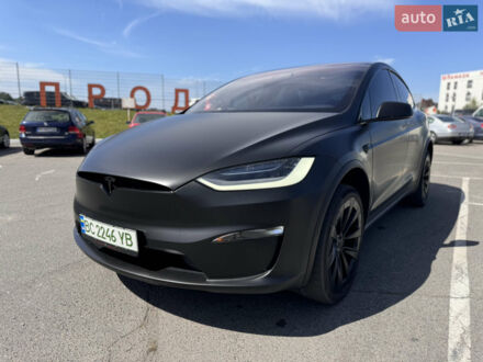 Черный Тесла Модель Х, объемом двигателя 0 л и пробегом 45 тыс. км за 71000 $, фото 1 на Automoto.ua