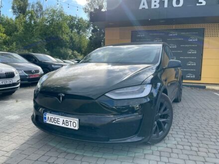 Чорний Тесла Модель Х, об'ємом двигуна 100 л та пробігом 41 тис. км за 46900 $, фото 1 на Automoto.ua