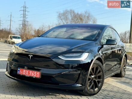 Черный Тесла Модель Х, объемом двигателя 0 л и пробегом 19 тыс. км за 46000 $, фото 1 на Automoto.ua