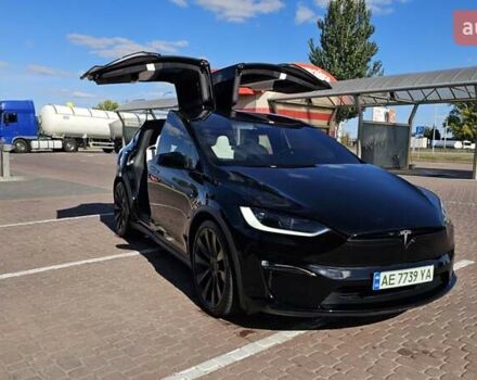 Черный Тесла Модель Х, объемом двигателя 0 л и пробегом 32 тыс. км за 55500 $, фото 1 на Automoto.ua