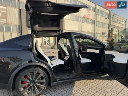 Черный Тесла Модель Х, объемом двигателя 0 л и пробегом 43 тыс. км за 55000 $, фото 1 на Automoto.ua