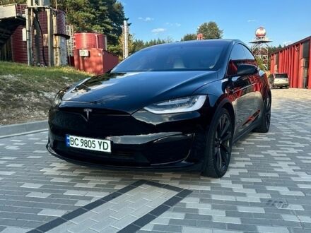 Черный Тесла Модель Х, объемом двигателя 0 л и пробегом 50 тыс. км за 41500 $, фото 1 на Automoto.ua